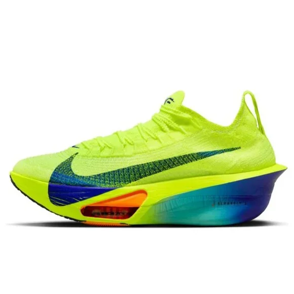 NEW Nike Womens Air Zoom Alphafly Next% 3 Running Shoes FD8315-700 Size 7 Volt